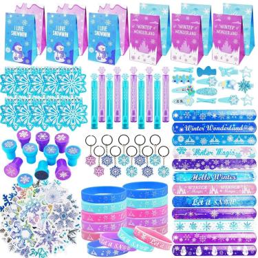 Imagem de Conjunto de lembrancinhas We1stdSee Frozen, 138 unidades para aniversário de meninas
