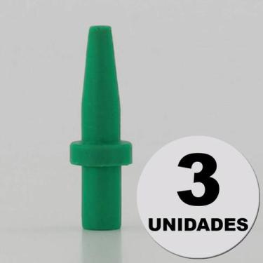 Imagem de Kit 3 Miolos de Silicone Penalty Verde, Único