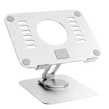 Imagem de Suporte Para Tablet Smartphone Celular de Mesa Ajustável Dobrável Articulado Antiderrap...
