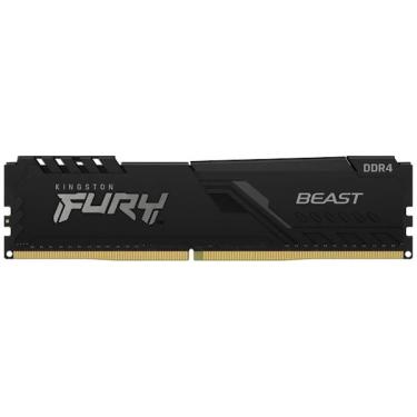 Imagem de Memória 32GB DDR4 3200MHz, Kingston Fury Beast Black para Desktop/Gamers, KF432C16BB/32 kingston
