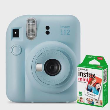 Imagem de Kit Câmera Fujifilm Instax Mini 12 Azul + Filme de 60 Poses