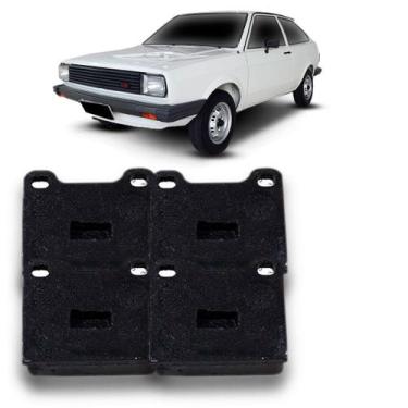 Imagem de Jogo De Pastilha de Freio Dianteira Gol Votage Syl 1403 - METALSYSTEM