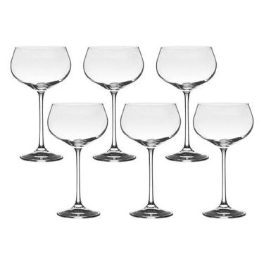 Imagem de Taça de Cristal Bohemia Para Vinho Branco 300 ml Megan 6 Peças - Bohem