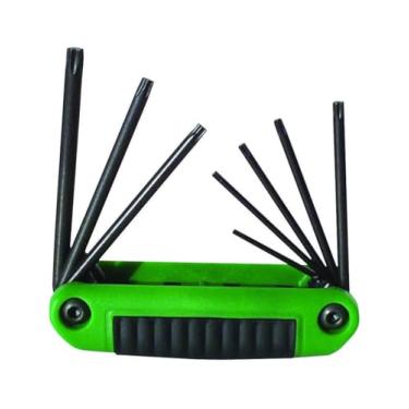 Imagem de EKLIND 25581 Ergo-Fold Dobrável TORX Star - Conjunto de 8 peças T8-T40