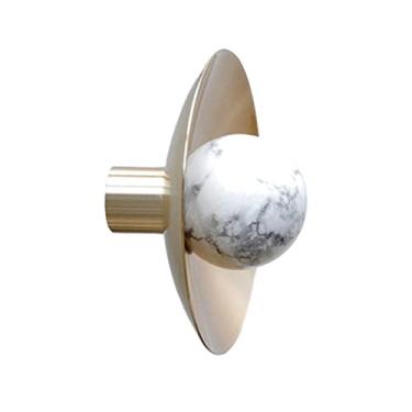 Imagem de Puxador de armário de gaveta de cozinha de latão puxadores de cristal rosa puxadores de armário de hardware 1 peça fangdanwang (cor: C-2331-baisong-L)