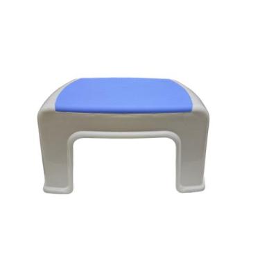 Imagem de Mini Banqueta de plástico Multiuso antiderrapante 15cm - HOME