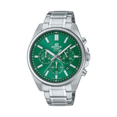 Imagem de Casio Relógio cronógrafo com indicador de data Edifice EFV650D-3AV, Prata