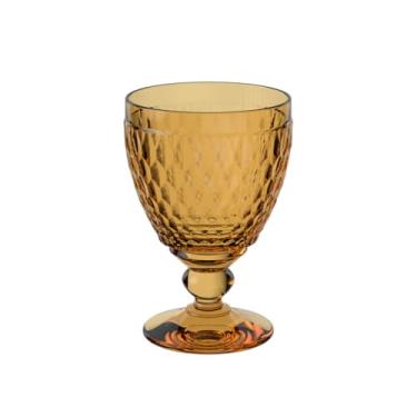 Imagem de Villeroy & Boch - Copo de água Boston Saffron, 250 ml, vidro de cristal para refrigerantes, seguro para lava-louças, amarelo