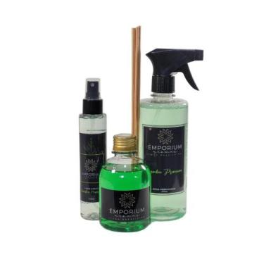 Imagem de Kit Aromatizador Completo Difusor Àgua Perfumada Home Spray AROMAS - E