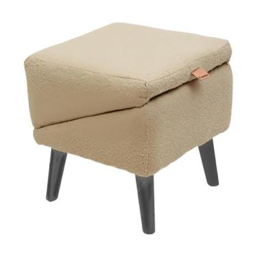 Imagem de IEUDNS Cadeira para animais de estimação, escada para cachorro, ornamento profissional, presentes, multifuncional, filhote, essencial para cama, carros, cães, Cáqui