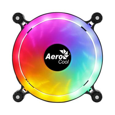 Imagem de Cooler Para Gabinete Spectro 12 Frgb -73849 Aerocool Preto