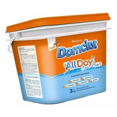 Imagem de Balde Cloro Allday 5 EM 1 3kg Para Piscinas - Domclor