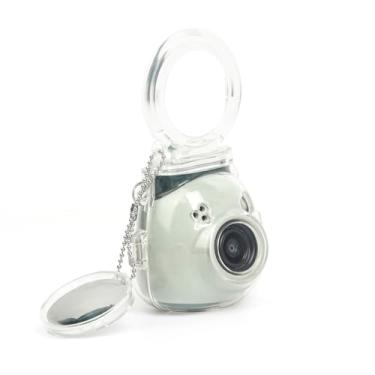 Imagem de Rieibi Capa Compatível Com Fujifilm Instax Pal, Mini Pal Transparente Lente Close-Up, Corrente Protetora Fuji