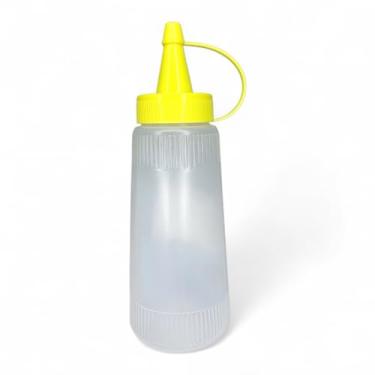 Imagem de Bisnaga Plástica Para Ketchup, Mostarda E Maionese 200mL (Mostarda)