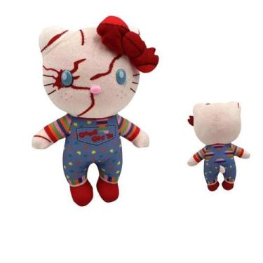 Imagem de Kawaii Anime Chucky Tiffany Brinquedo De Pelúcia Boneca De Pelúcia Par