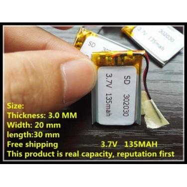 Imagem de Bateria 3.7v  P/  Relogio Camera Chaveiro - - bgb
