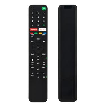 Imagem de Controle remoto infravermelho de substituição RMF-TX500P compatível com Sony Bravia TV A8H X85G X95G X8000 X8500 X9000 X9500 Series KD-55A8H KD-65A8H KD-43X8000H KD-49X8000H KD-55X8000H Chaveiro 000H
