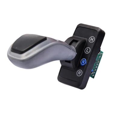 Imagem de TTETTZ Interruptor de carro elétrico para crianças, carrinho de brinquedo, haste de empurrar, pega confortável, joystick de fácil instalação