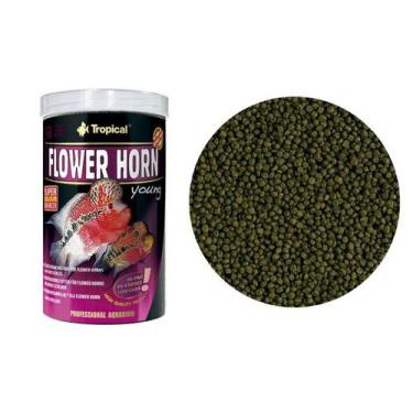 Imagem de RAÇÃO FLOWER HORN YOUNG PELLETS 380gr TROPICAL