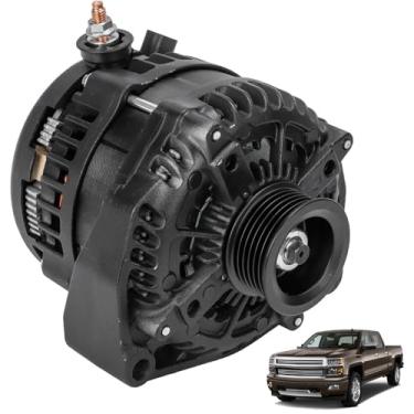 Imagem de Alternador de alta saída 15093928 300A 14V substituição para 2007-2011 CMC YUKON XL Chevy C K R VSierra Pickups para Chevy Silverado 2007-2014 1500 2500hd 3500hd para Cadillac Escalade