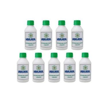 Imagem de Kit 9 Impermeabilizante Vbrasil Líquido Para Tinta