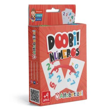 Imagem de Jogo Cartas Infantil Doobi Números Autismo Tdah Alfabetizei