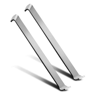 Imagem de QAGGUM 2 peças de manivela de treliça de guitarra adequada para Fender Telecaster Stratocaste, ferramenta de ajuste de haste de treliça para chave de aço compacta porcas de treliça com fenda