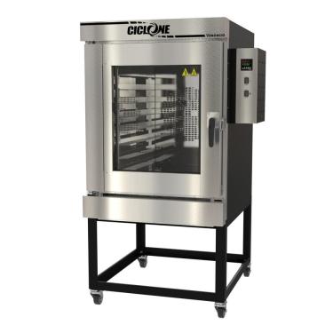 Imagem de Forno Turbo Elétrico Venâncio Ciclone 8 esteiras Interior Inox Exterior Aço Carbono Trifásico 220V FTCE8