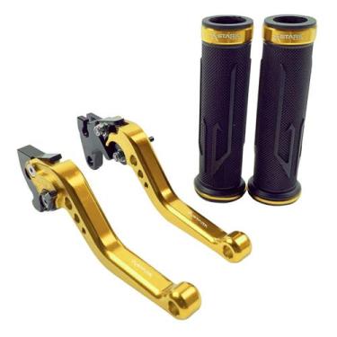 Imagem de Kit Manopla Manete Esportivo Xt660r Xt 225 Tdm 225 Dt 200 - Stark Race