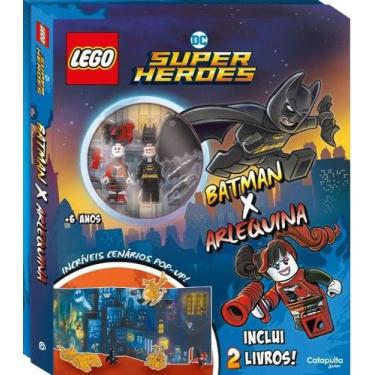 Imagem de Livro - LEGO: Super-Heróis DC. Batman VS Arlequina