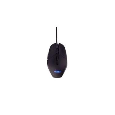 Imagem de Mouse Gamer Dazz GMO1001, LED, 3600DPI Ajustável, 06 Botões, 125Hz, Preto, - 62000179