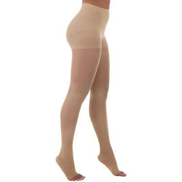 Imagem de Meia-Calça 6000 Venosan - 20-30mmHg - Bege - Pé Aberto - Tamanho M