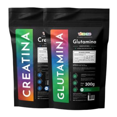 Imagem de vitaease - Creatina Pura Monohidratada + L-Glutamina 300g, Sem sabor