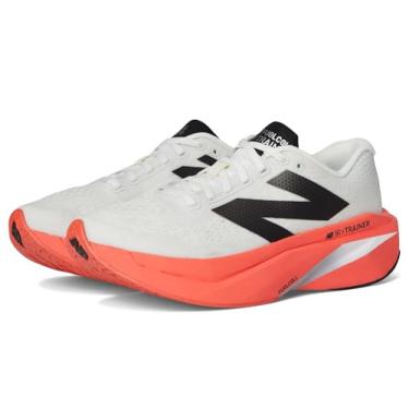 Imagem de New Balance FuelCell Supercomp Trainer V3 Tênis de corrida masculino, Urgent Red/Sea Salt/Black, 8 Wide