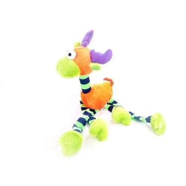 Imagem de Brinquedo De Pelúcia Para Cães Dog Toy - Alce Laranja - SAVANA