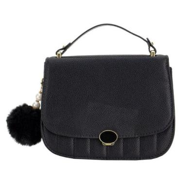 Imagem de Bolsa feminina transversal h.e ww115, Preto, U