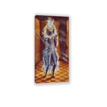 Imagem de Remedios Varo Impressões de arte em tela O pôster do Minotauro pinturas famosas arte de parede arte de surrealismo para sala de estar Decoração de escritório em casa 160 x 80 cm (157,5 x 80 cm