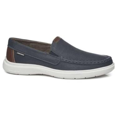 Imagem de Sapatênis Pegada Casual Slip On - Masculino, Blue, Conhaque, 41