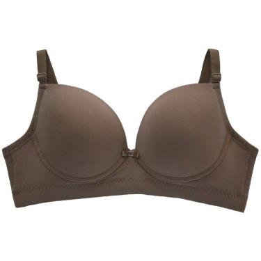 Imagem de Sutiã Bojo Casca Copa C Básico Liso Microfibra Vi Lingerie 110507