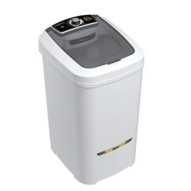 Imagem de Tanquinho Semiautomático 20,5kg 9 Programas Lavagem Newmaq Branco 110V