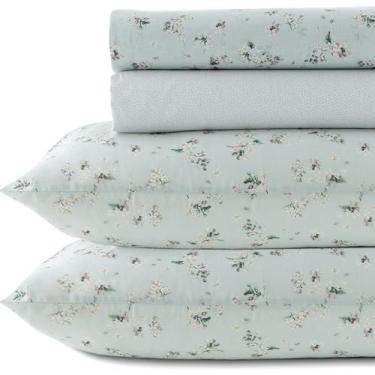 Imagem de Jogo de Lençol Queen Kacyumara New Innovi 180 Fios 100% Algodão Estamp