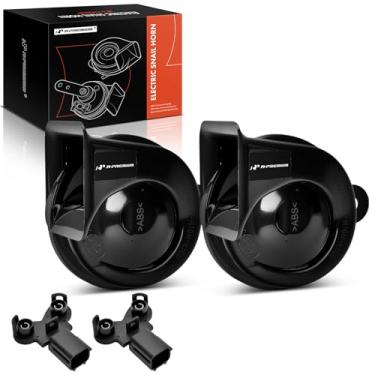 Imagem de A-Premium Buzina de carro elétrico compatível com Hyundai Elantra, Sonata, Santa Fe, Accent, Tucson, Genesis, Veloster, Ioniq, Azera, Equus & Kia Soul, Optima, Sorento, Forte, Sportage, Rio, Sedona