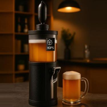 Imagem de Chopeira Portátil 2,8 Litros Torre De Chopp Refrigerada A Gelo Serpent