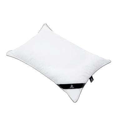 Imagem de Travesseiro Senseelune 100% Algodão 233 Fios Extra Macio, Ecopluma, 50x70cm, Sensação Pluma de Ganso, Ecológico, Altihaus