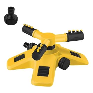 Imagem de Irrigadores Grande Raio 15 metros Para Jardim Giratório Horta 360 Aspersores Com 2 Modos Sprinkler (3 Unidades)