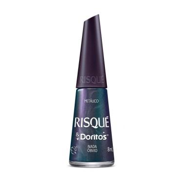 Imagem de Esmalte Risqué Doritos Cor Nada Obvio Metálico 8ml