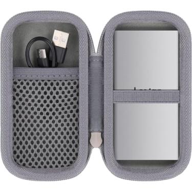 Imagem de khanka Capa rígida para viagem SSD portátil Lexar 2TB 1TB ES3