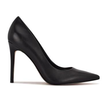Imagem de Nine West Sapato feminino Fresh bico fino, Couro preto, 38