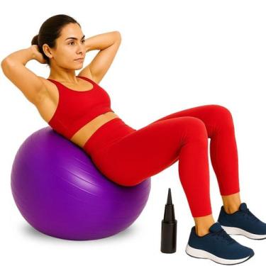 Imagem de Bola de Yoga Grande Antiderrapante Fisioterapia Yoga Pilates Exercício