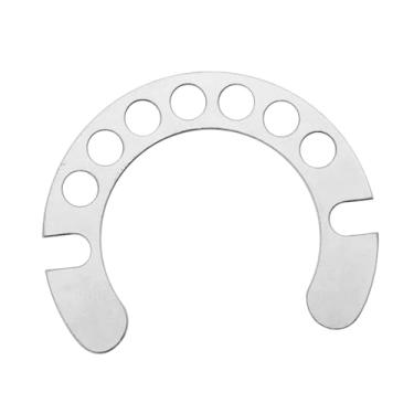 Imagem de Colaxi Arruela de Garfo Dianteiro de Bicicleta, Peça de Reparo, Espaçador de Ajuste de Garfo Portátil para 1-1/8 Pol.